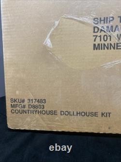 Greenleaf Wood Dollhouse Kit Countryhouse Dollhouse SEALED and UNUSED VTG 1989