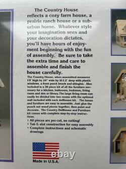 Greenleaf dollhouse, Discontinued/Retired Country Dollhouse Kit NIB old stock