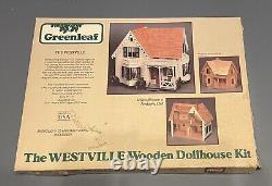 Greenleaf vintage wooden dollhouse kit The Westville