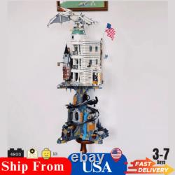 Gringotts Wizard Bank MOC 76417 Pcs 4803 Building Bricks Toy Set Perfect Gift