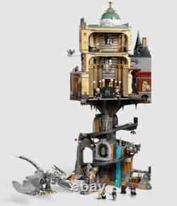 Gringotts Wizarding Bank 4803PCS Building Blocks Toy Set with 13 Figures New