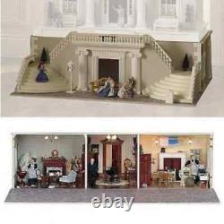 Grosvenor Hall Unpainted 12th Scale Dolls House Basement Requires Assembly