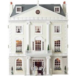 Grosvenor Hall Unpainted 12th Scale Dolls House Mansion Requires Assembly