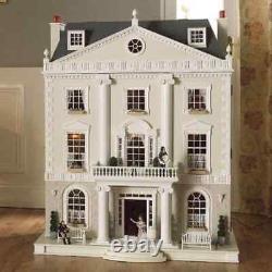 Grosvenor Hall Unpainted 12th Scale Dolls House Mansion Requires Assembly