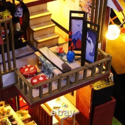 GuDoQi DIY Miniature Dollhouse Kit 124 Scale Tiny House Music Plant Model