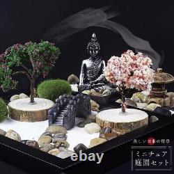 Guanyin Bodhisattva Kannon Bosatsu Interior Garden miniature Kit DIY Doll House