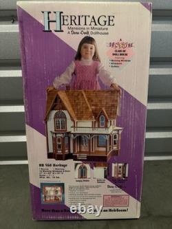 HERITAGE HR 560 VICTORIAN MANSION DOLLHOUSE DURA-CRAFT VINTAGE 1991 New Open Box