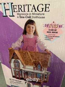HERITAGE HR 560 VICTORIAN MANSION DOLLHOUSE DURA-CRAFT VINTAGE 1991 New Open Box