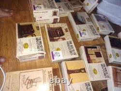 HUGE Lot 30+ The House Of Miniatures Complete VTG Doll Furniture (With Decor)