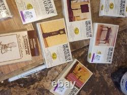 HUGE Lot 30+ The House Of Miniatures Complete VTG Doll Furniture (With Decor)