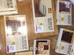 HUGE Lot 30+ The House Of Miniatures Complete VTG Doll Furniture (With Decor)