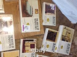 HUGE Lot 30+ The House Of Miniatures Complete VTG Doll Furniture (With Decor)