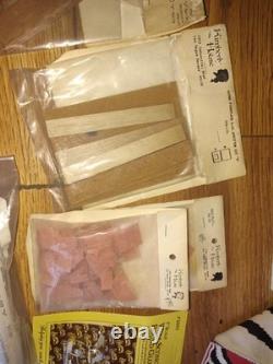 HUGE Lot 30+ The House Of Miniatures Complete VTG Doll Furniture (With Decor)