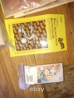 HUGE Lot 30+ The House Of Miniatures Complete VTG Doll Furniture (With Decor)