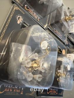 Half Inch Scale Lot Cir-Kit Concepts Dollhouse Chandelier And Hanging Lamp Lot