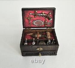 Hand Made 112th scale Miniature Vampire Hunting Kit