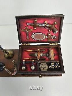 Hand Made 112th scale Miniature Vampire Hunting Kit
