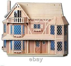 Harrison Dollhouse Kit by Greenleaf Dollhouses