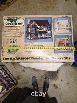 Harrison Dollhouse Kit by Greenleaf Dollhouses, An Unfinished Scale Tudor Home
