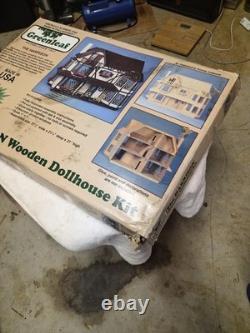 Harrison Dollhouse Kit by Greenleaf Dollhouses, An Unfinished Scale Tudor Home