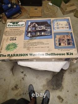 Harrison Dollhouse Kit by Greenleaf Dollhouses, An Unfinished Scale Tudor Home
