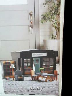 Hearth & Hand Magnolia Dollhouse TOY BOOKSHOP with Furniture Joanna Gaines NEW