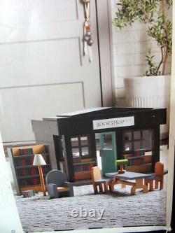 Hearth & Hand Magnolia Dollhouse TOY BOOKSHOP with Furniture Joanna Gaines NEW