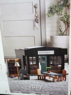 Hearth & Hand Magnolia Dollhouse TOY BOOKSHOP with Furniture Joanna Gaines NEW