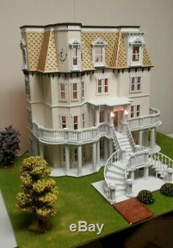Hegeler Carus Mansion 124 scale Dollhouse Kit