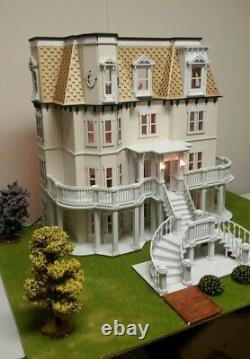 Hegeler Carus Mansion 124 scale Dollhouse Kit