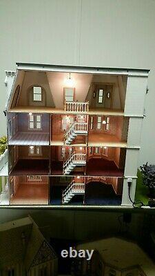 Hegeler Carus Mansion 124 scale Dollhouse Kit