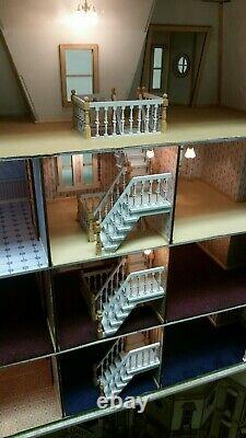 Hegeler Carus Mansion 124 scale Dollhouse Kit