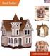 Heirloom-Quality Fairfield Dollhouse Kit Large 1/24 Scale Victorian Design