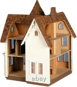 Heirloom-Quality Fairfield Dollhouse Kit Large 1/24 Scale Victorian Design