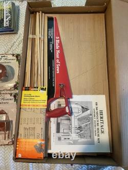 Heritage HR 560 Heritage Mansions In Miniature A Dura Craft Dollhouse Kit 1991