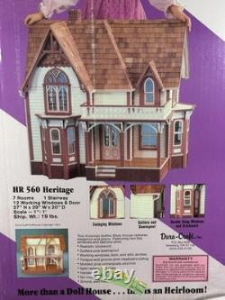 Heritage HR 560 Victorian Mansion Dollhouse DURA-CRAFT Vintage 1991 SEALED