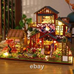 Hexi Residence Dollhouse Kit Miniature Wizardi Roombox Kit F07M51-76-P015-A