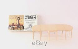House of Miniatures Dollhouse Furniture Kit 13 NEW + Extra-Rare Chippendale Tabl