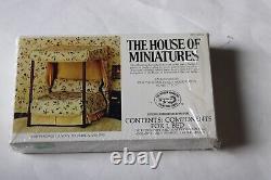 House of Miniatures Kit Chippendale Canopy Bed / Circa 1750-90 #40014 OPEN