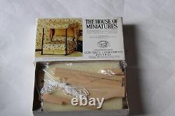 House of Miniatures Kit Chippendale Canopy Bed / Circa 1750-90 #40014 OPEN