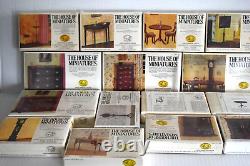 House of Miniatures Kits 20 items sealed