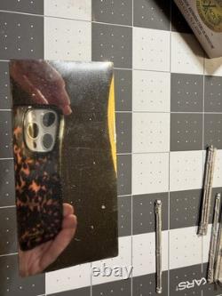 House of Miniatures McIntire Glass 112 Dollhouse Pewter Mirror Kit