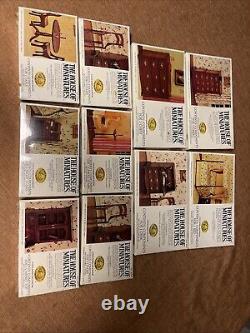 House of miniatures furniture kits 10-new 5open (but New)