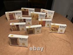 House of miniatures furniture kits 10-new 5open (but New)