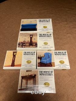House of miniatures furniture kits 10-new 5open (but New)