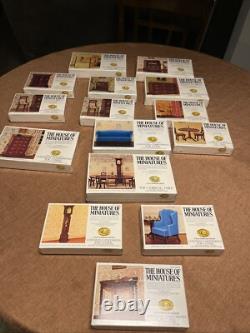House of miniatures furniture kits 10-new 5open (but New)