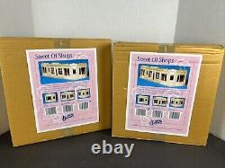 Housework's Street Of Shops 2 Box New In Box 112 Corner And Bay Window New