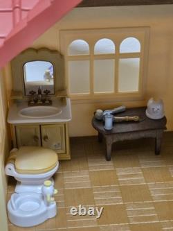 Huge Calico Critters Lot Red Roof Country Home Tree House Furniture Figures