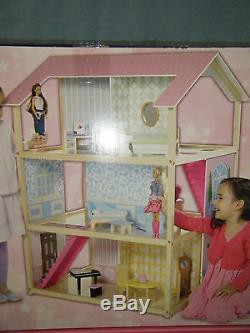 Imaginarium Deluxe Play Around Barbie Doll Size Wooden Doll House New