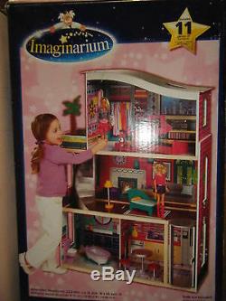 Imaginarium Glitter Barbie Doll Dream House New